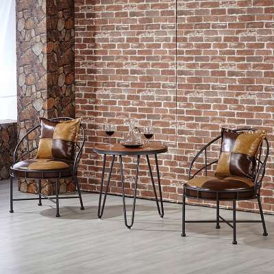 2019 Modern design leisure cafe tables and chairs